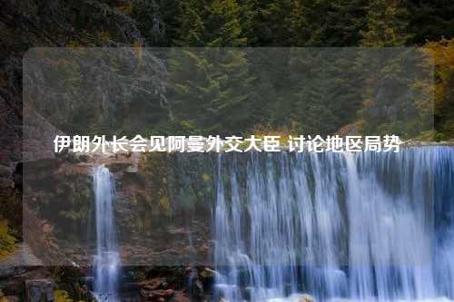 伊朗外长会见阿曼外交大臣 讨论地区局势